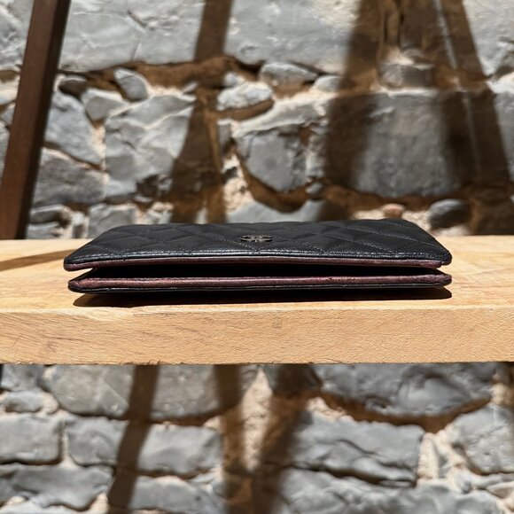 Chanel Black Quilted Lambskin CC Continental Wallet - Picture 4 of 16